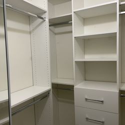 White Custom Closet 