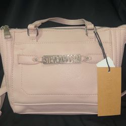 Steve Madden Bastin Pinkish Leather Bag