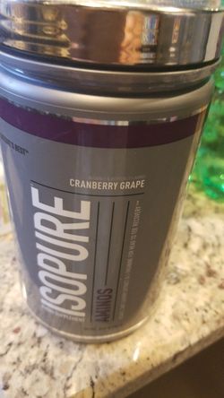 Isopure aminos