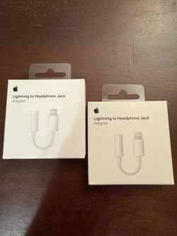 Lightning to headphone jack adapter Lightning to Headphone Jack adapter