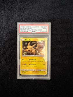 Pokémon Pikachu Holo SM227 PSA 9 Mint