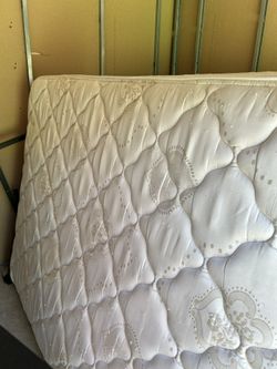 Queen Mattress/Box w frame all for $85