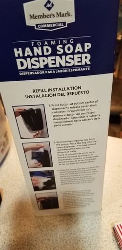 foaming hand soap dispenser