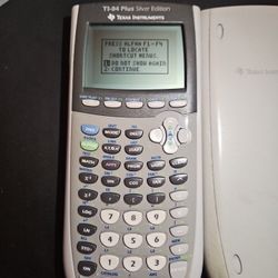 Texas Instruments TI-84 Plus Silver Edition