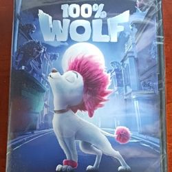 100% Wolf DVD 2019 New Sealed Kids Çhildren Animation Movie PG