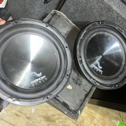 2 10 Inch Speakers /Harmony Audio  