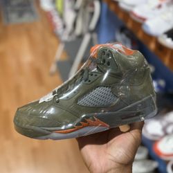 Sz 9 | 2024 Air Jordan Retro 5 “Olive” 