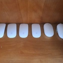 Apple Magic Mouse Model 1 And 2 , Wireless And Wired White.  All Or You Choose (Keyboard Also Available)