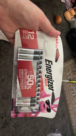 24 pack of AAA batteries