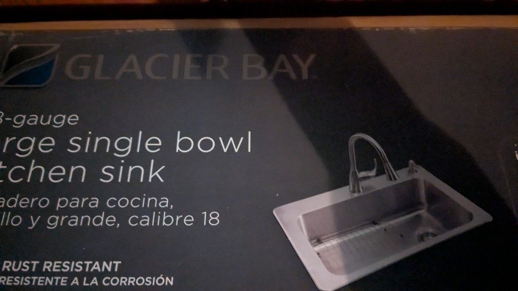 Brand New Kitchen Sink In Box Never Opened