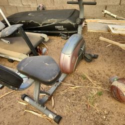 Elliptical,exercise Bike,weight Bench And Treadmill  All For $100 Or Best Offers 