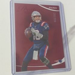 Mac Jones Prestige Red. #186/599