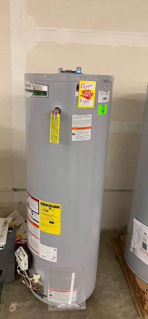 NEW AO SMITH WATER HEATER WITH WARRANTY VG2