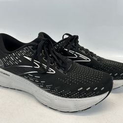 Brooks Womens Glycerin 20 1203691B059 Black Running Shoes Sneakers Size 9.5 B