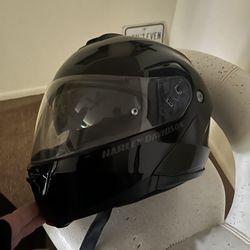 Harley Davidson for face mask lips up for partial face mask also has sunglasses built in