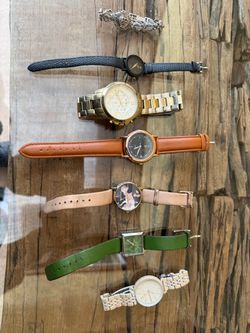 Watches lot some vintage 7pcs all untested READ DESCRIPTION