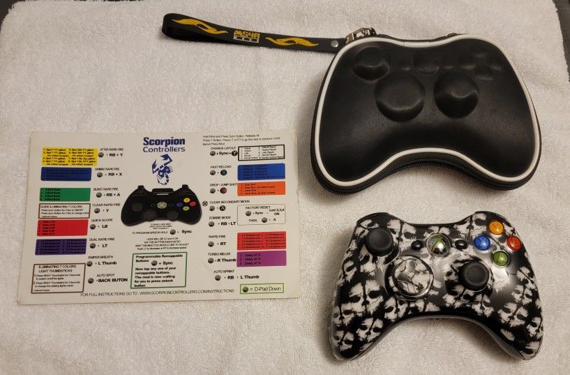 Xbox 360 modded controller 30+ mods