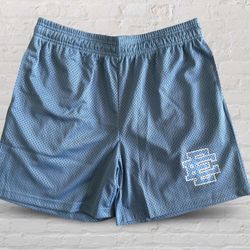 Eric Emmanuel Mesh Shorts - Light Blue - XL