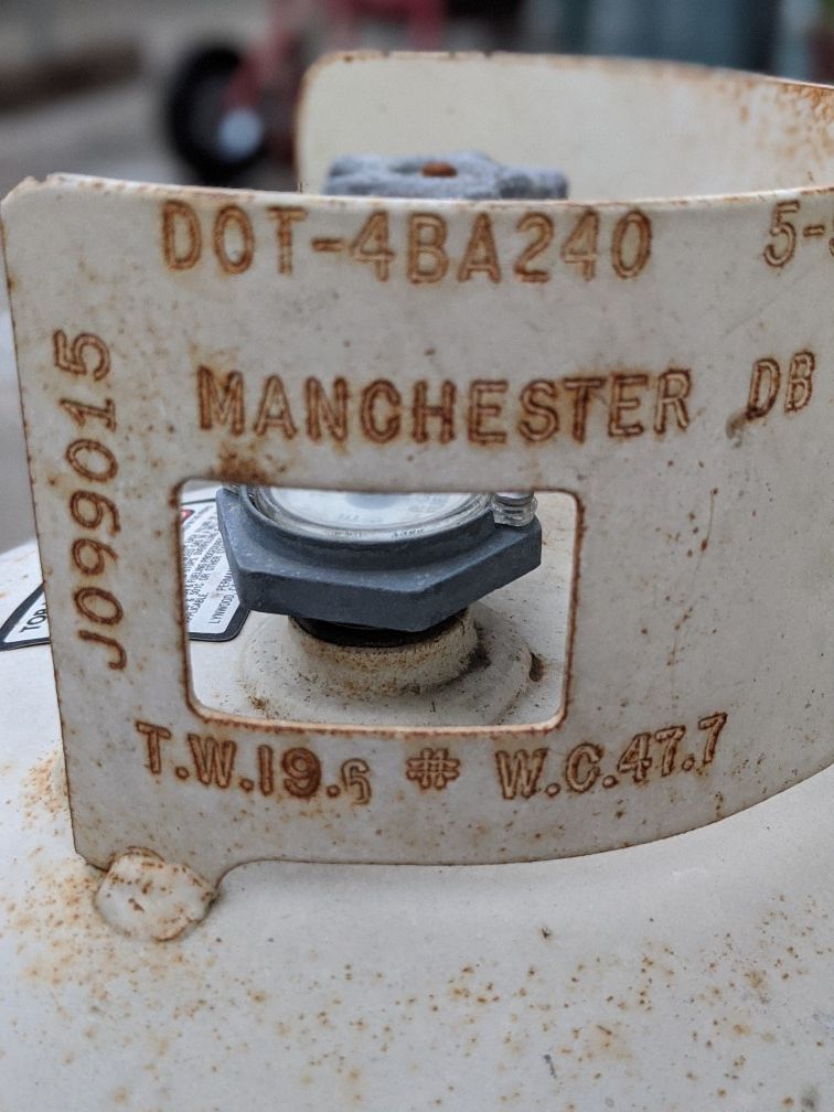 Manchester propane tank