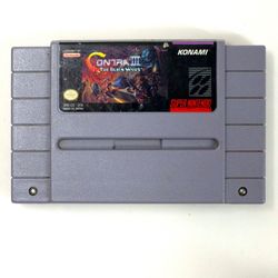 Contra III The Alien Wars (Super Nintendo SNES, 1992)