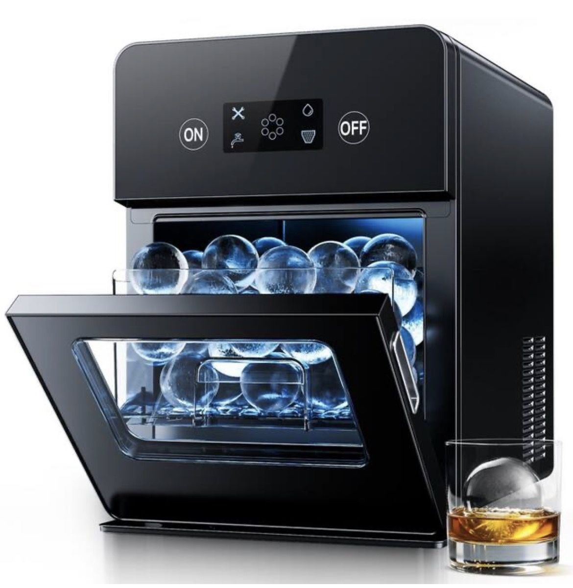 π§ Euhomy 12.6β Whiskey Ball Ice Maker β 22 lb/Day | Premium Spherical Cocktail Ice Machine π Brand New in Box π° Price: $425 or best offer π² MSRP: