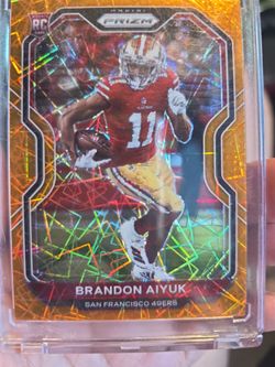 Prizm Orange Brandon Aiyuk
