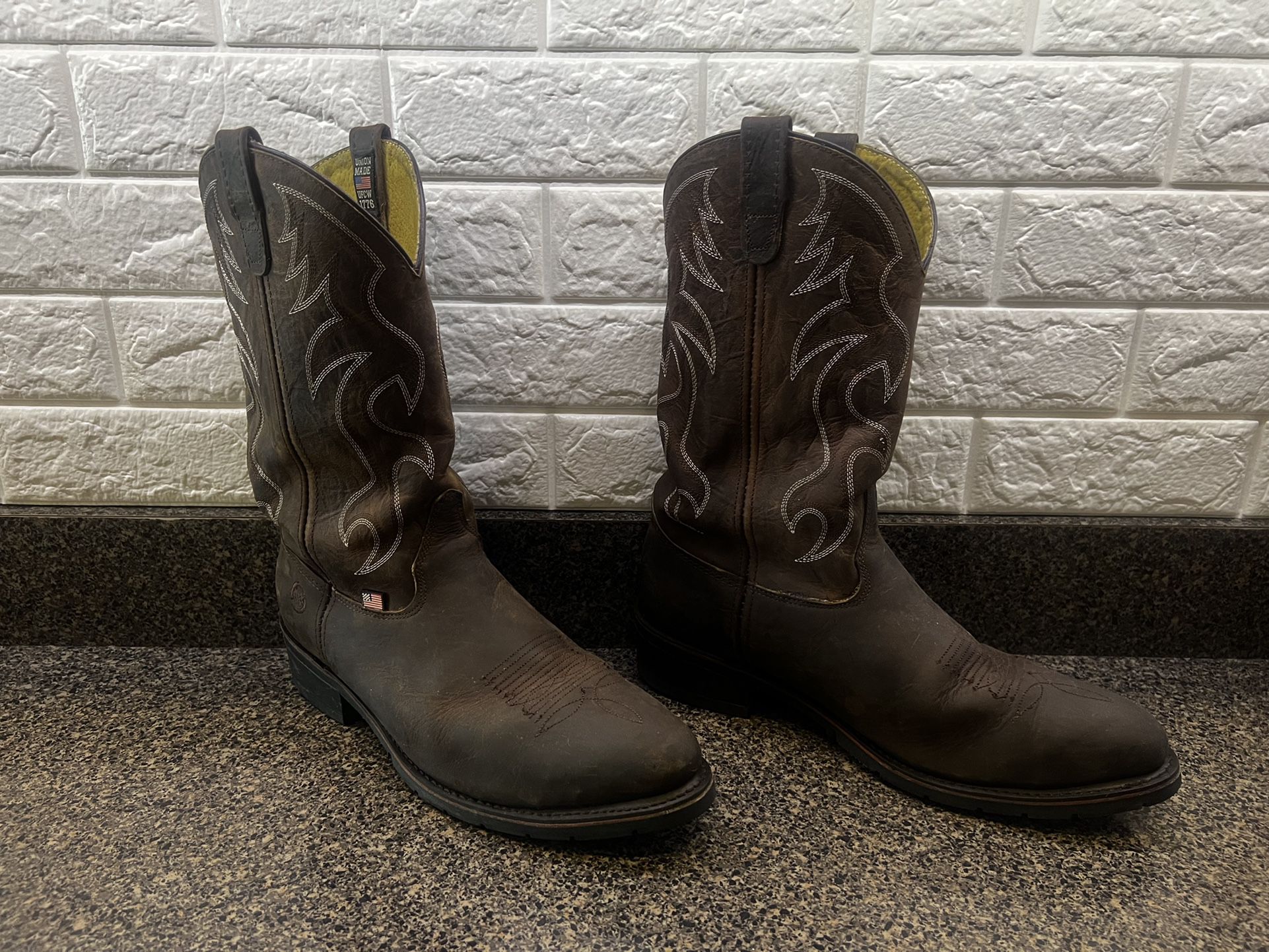 Double H Steel Toe Work Boots 11.5