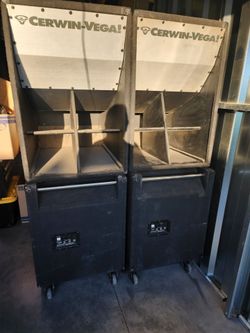sl 36 cerwing vega.  $380 each obo