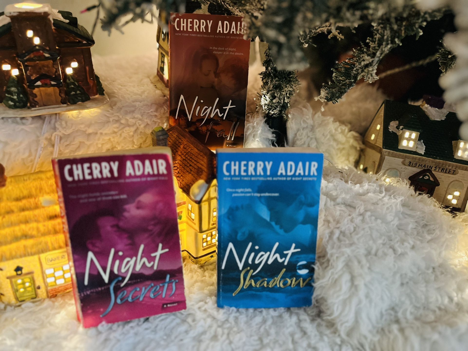 📚 COMPLETE Cherry Adair “Night” Trilogy — Romantic Suspense Set 🌙🔥💖