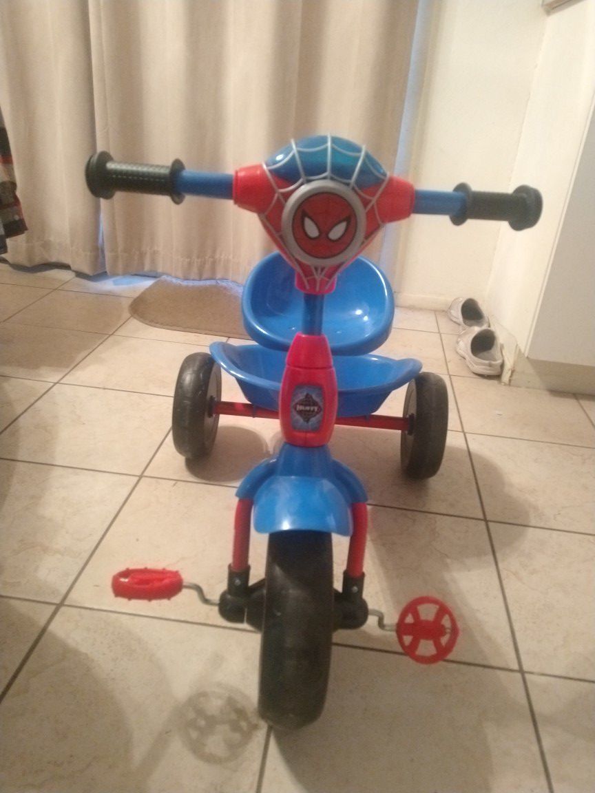Spider-Man bike with sound