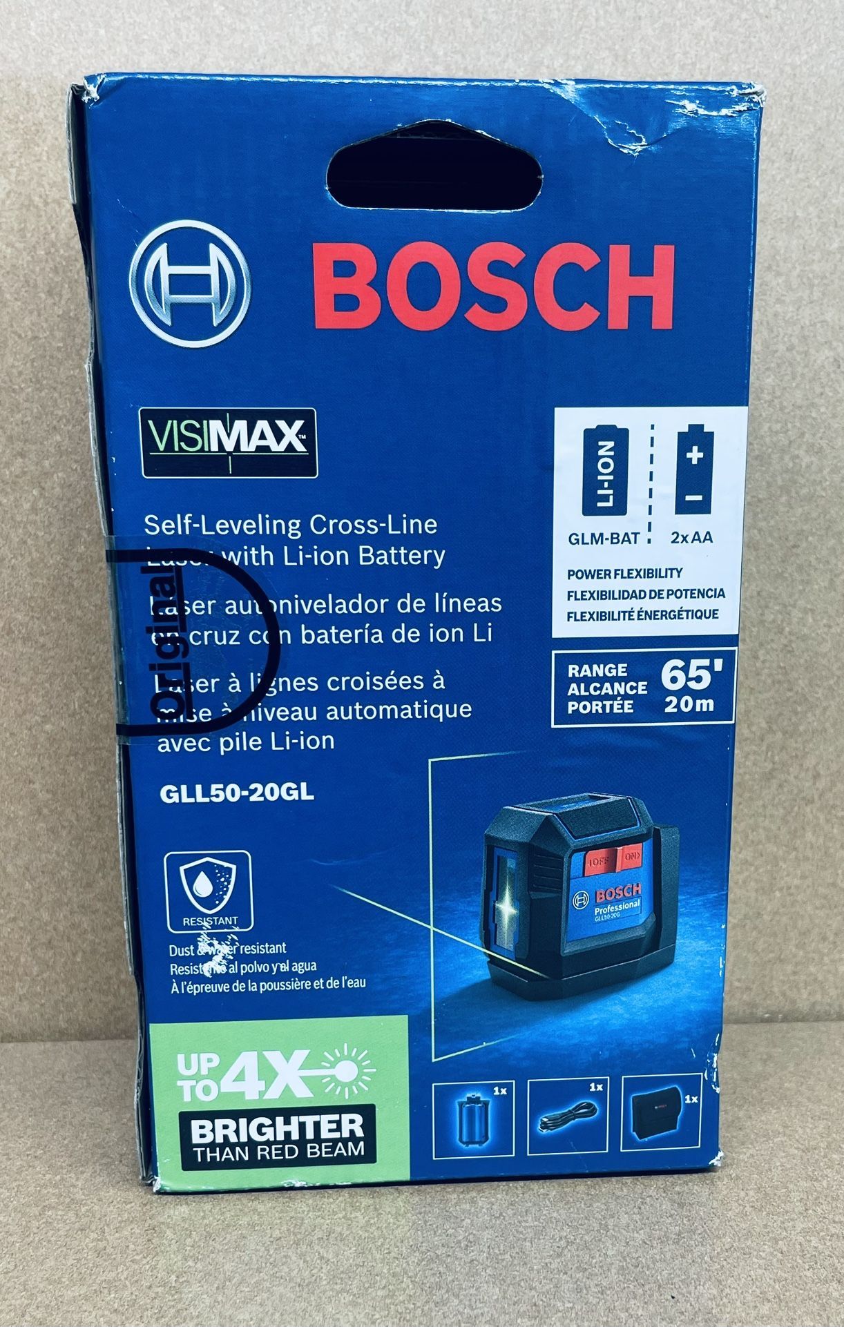Bosch Self-Leveling Cross-Line Laser *NEW!
