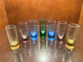 Mid-Century Modern Shot Glasses