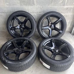 22” Dodge Durango Wheels Rims Tire Package Suv Rims