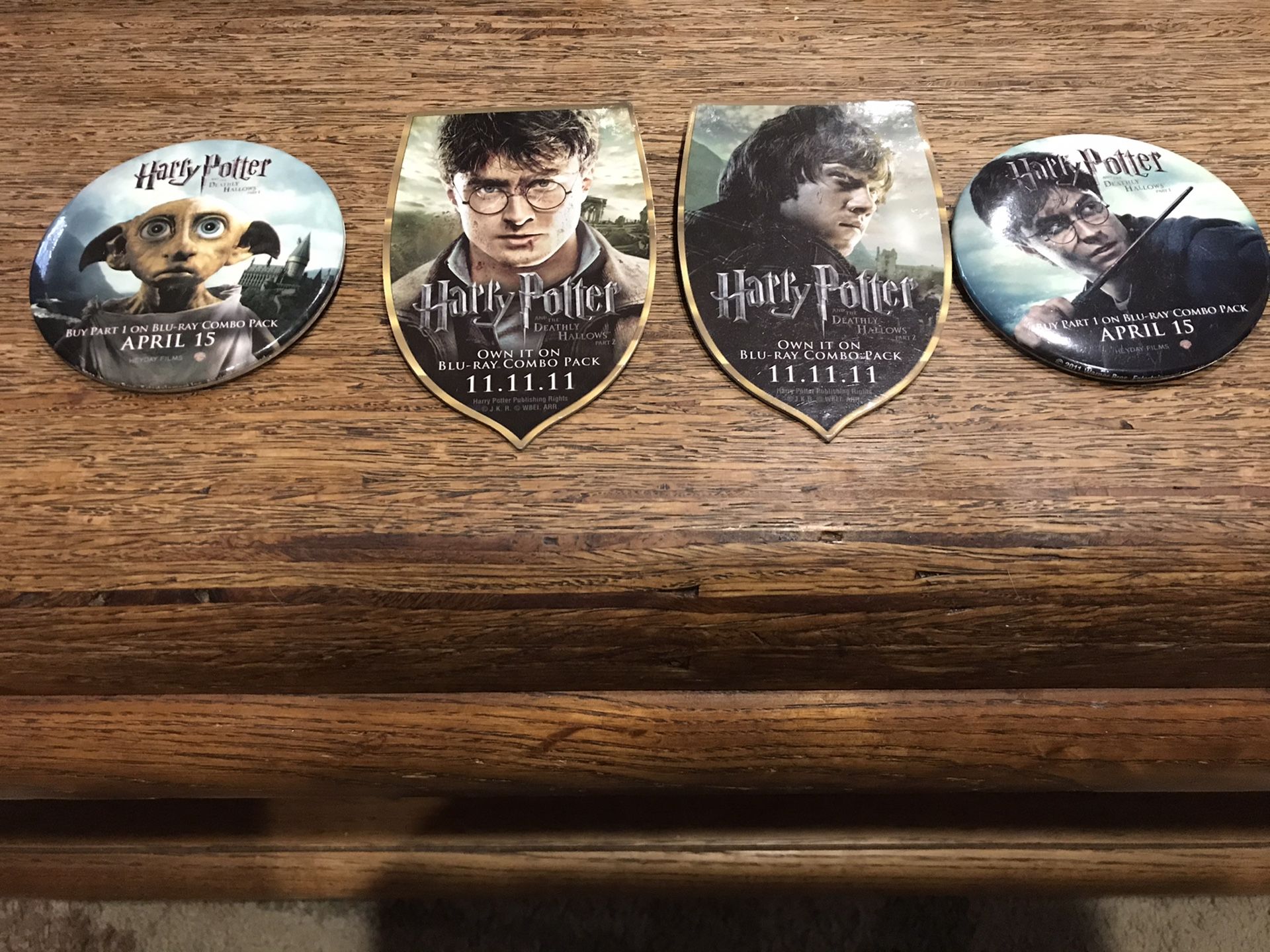 Harry Potter Pins