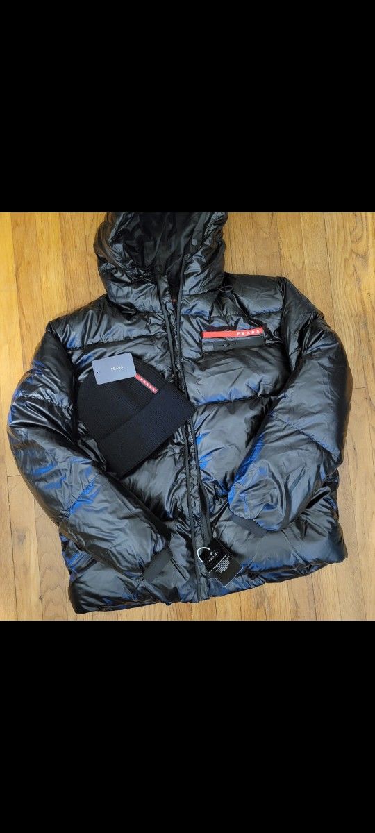 MENS PUFFER COAT! XL