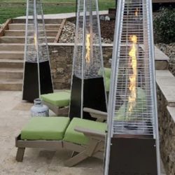 Pyramid Style Outdoor Patio Heater