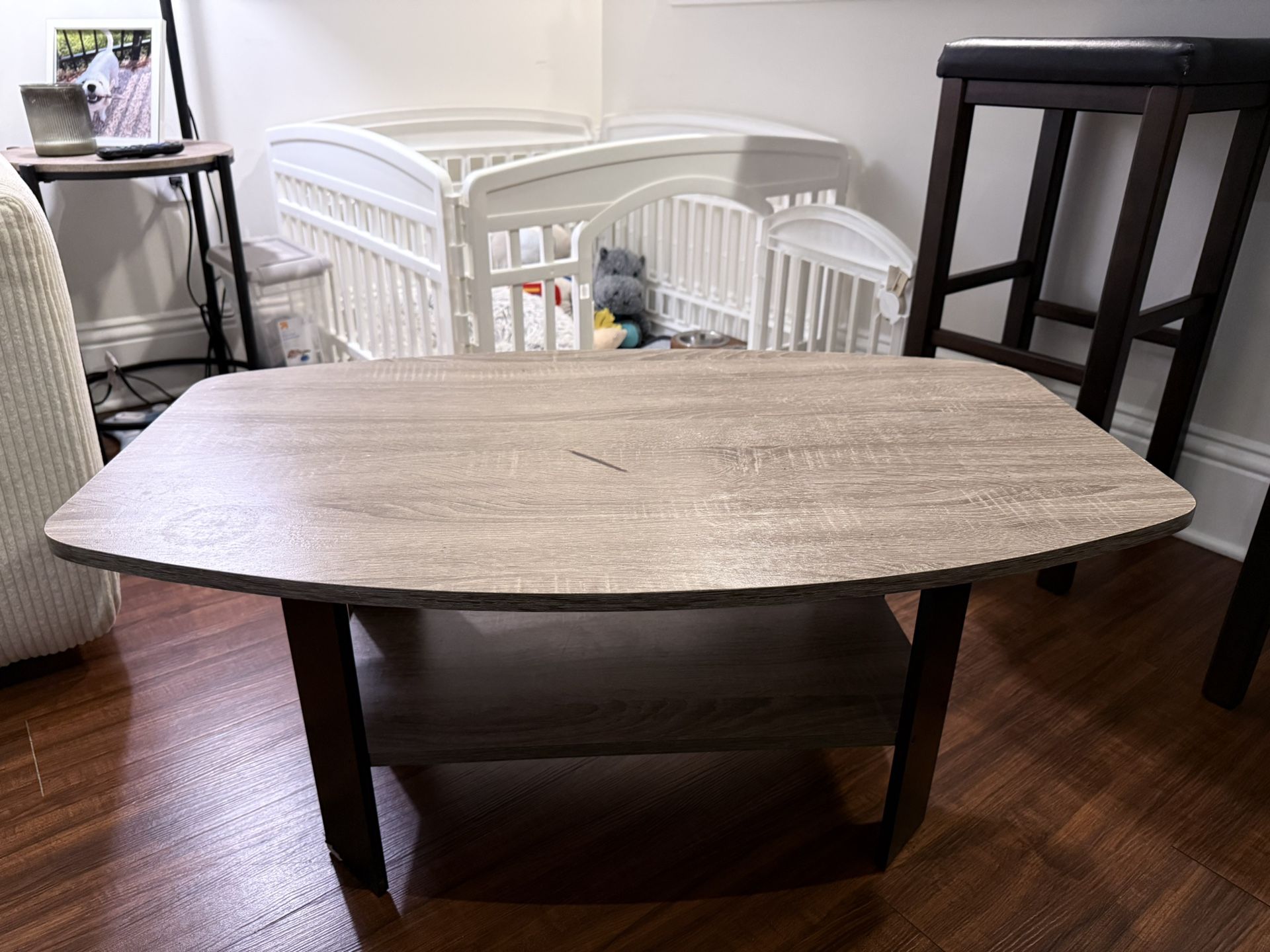 Coffee Table And five Tier Corner Stand