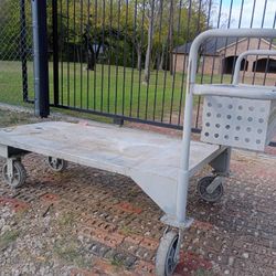 Very Nice Heavy Duty Industrial Steel Cart 