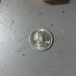 1979 Error SBA Coin Wide Rim 