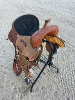 Barrel Saddle Western Saddle