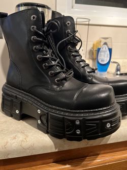 Gothic Platform Men’s Boots - Size 11.5 / 12