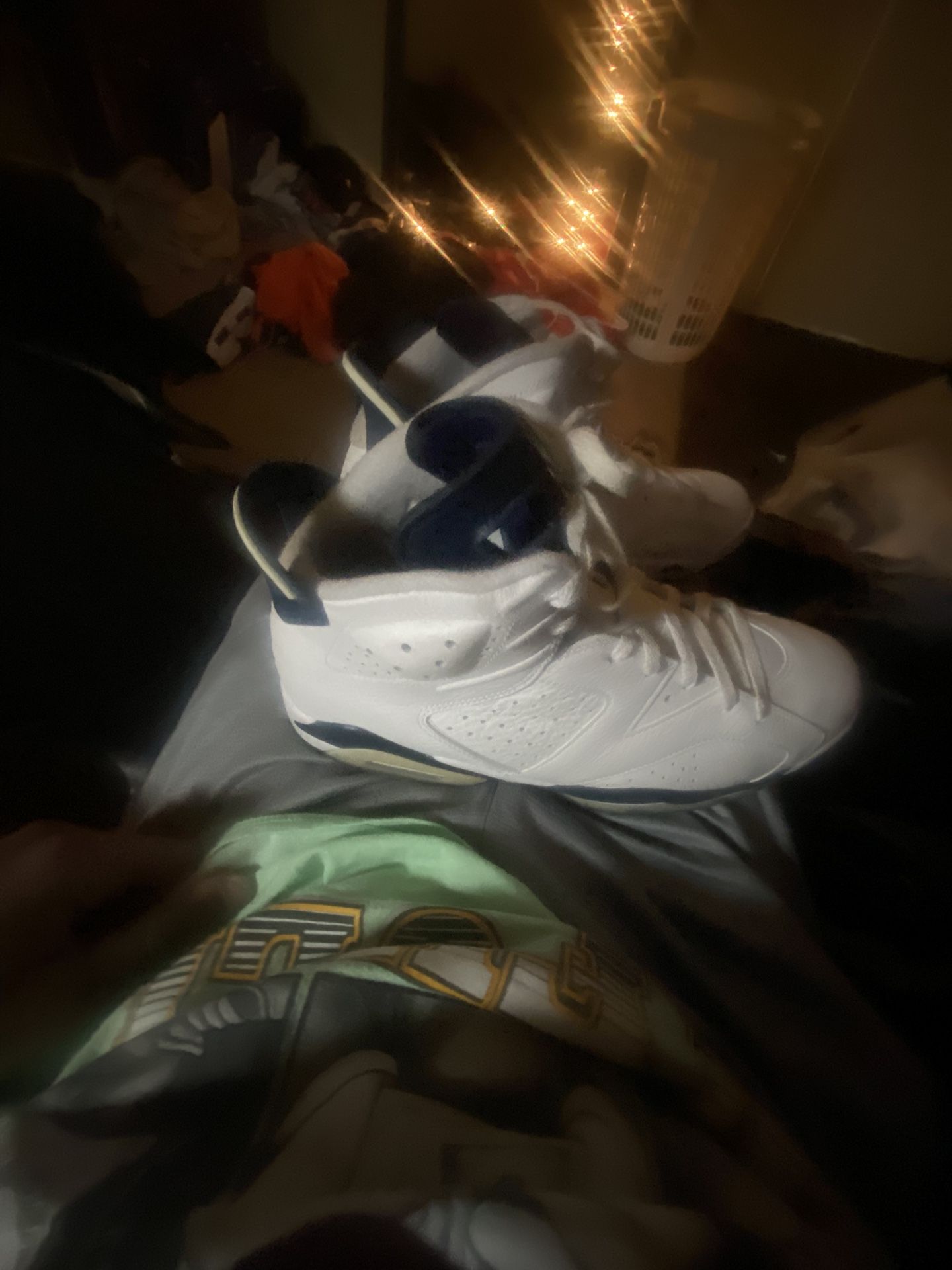 Jordan 6 White And Blue