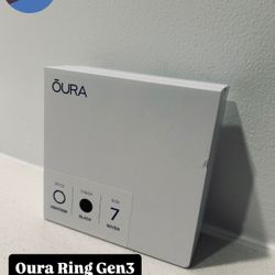 Oura Ring Gen3 Heritage - Black - Brand New