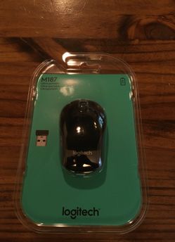 BRAND New Logitech M187 Wireless Mini Mouse