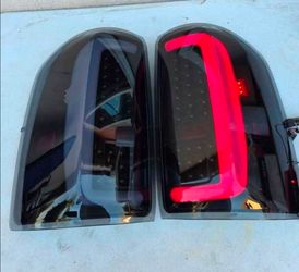 14-19 Gmc Sierra LED Taillights Luces Traseras Calaveras Focos Luces