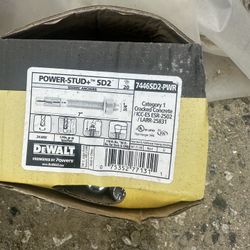 Wedge Expansion Anchors Dewalt