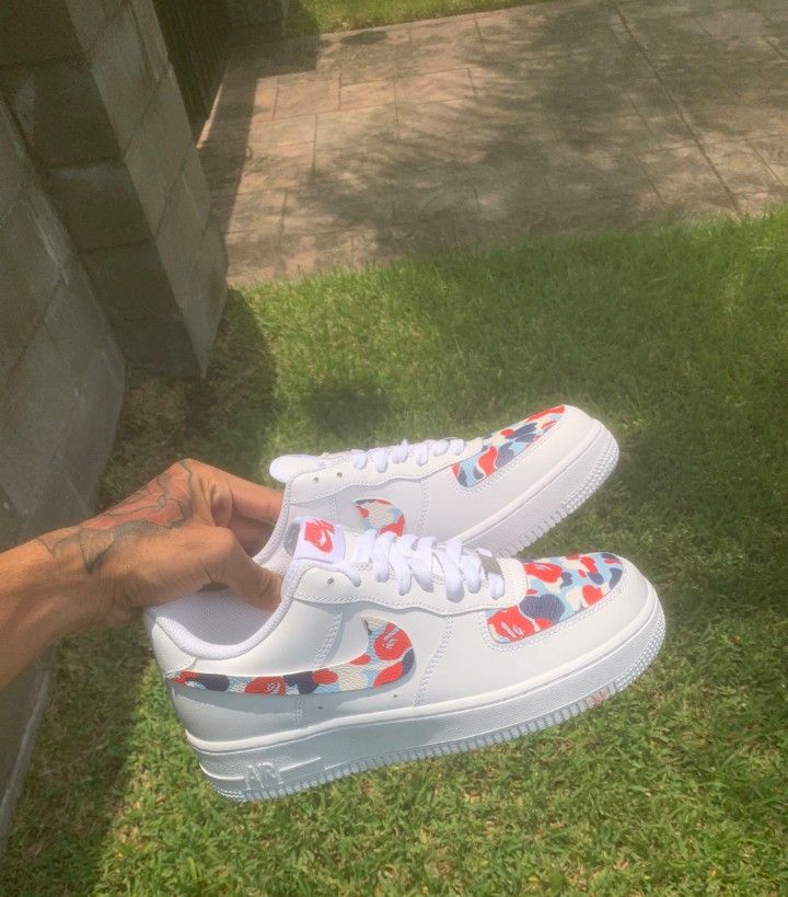 Bape Custom Air forces 