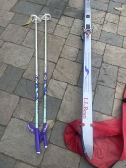 L.L Bean Skis