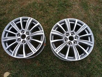 2 gm cadillac 18x8 oem wheels