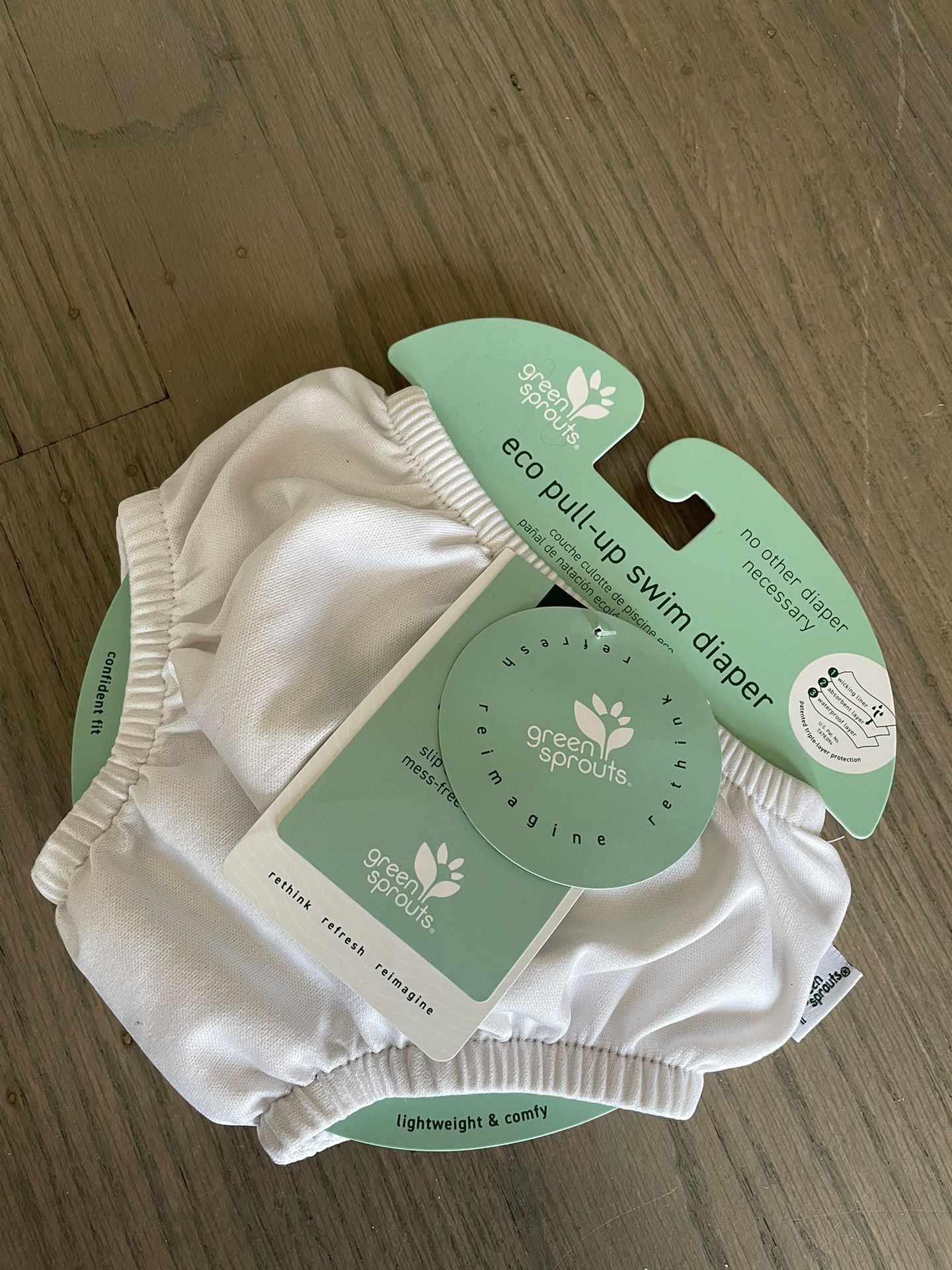 Baby Reusable Swim Diaper 0-6 Months